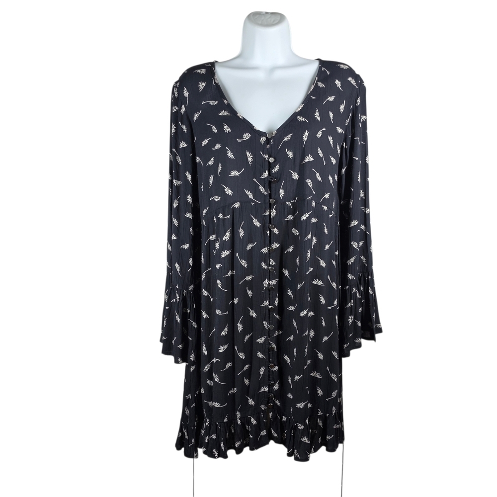 BILLABONG BUTTON FRONT DRESS - Picture 4 of 12